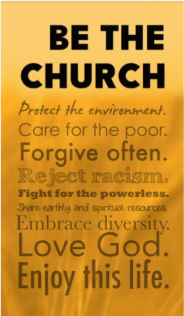 Be the Church